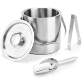 Berverra portable ice bucket with lid for party-ready cooling.
