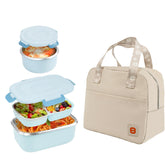 BEVISS insulated bento box thermo with durable steel for on-the-go meals.