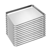 BIEAMA baking sheet 13x18 with mirror finish for even browning and easy release.