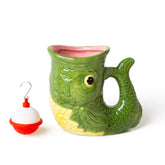 BigMouth Fish Mug front view with whimsical design for daily use