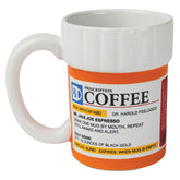BigMouth Inc prescription coffee mug with 12oz capacity, ideal for a bold morning boost.