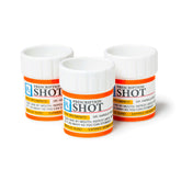 BigMouth Inc prescription pill bottle shot glasses 3-pack for playful party toasts.