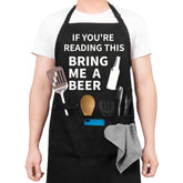 Binggle funny cooking apron with pockets keeps tools handy while cooking