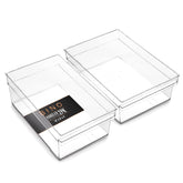 BINO The Handler large clear storage bin in fridge for organized cooling space
