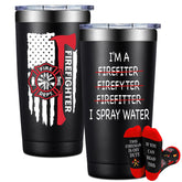 BIRGILT firefighter tumbler 20oz keeps beverages cold up to 9 hours