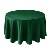 Biscaynebay textured fabric round tablecloth elevates dining ambiance with a premium look.