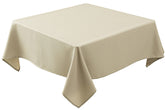 Biscaynebay tablecloth 60x60 natural texture enhances contemporary dining.