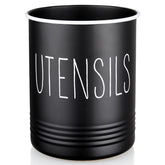 Bivvclaz kitchen utensil holder front view; keeps utensils organized on the counter.
