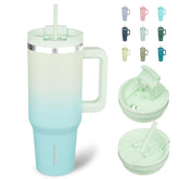 BJPKPK 40 oz insulated tumbler lid for spill-free sipping on the go