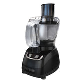 BLACK+DECKER FP1600B 8-cup work bowl for large batches and quick prep.