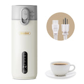 BlazeHold plug-in travel kettle, compact design, quick boils.