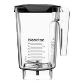 Blendtec WildSide+ jar base for high-volume blending and easy pouring.