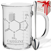BMC caffeine beaker mug with precise 500mL graduations for accurate pours.