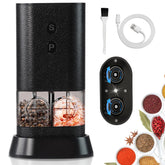 BoAn dual chamber grinder shows two spices ground simultaneously for fresh flavor.