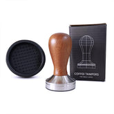 Boicafe 58mm tamper base for consistent extraction.