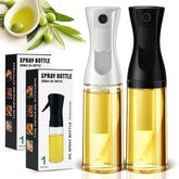 BOKKY Olive Oil Sprayer 2-pack front view for easy, mess-free oil control.