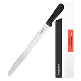 BOLEXINO 12-inch serrated blade slices crusty bread with precision