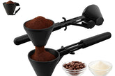 Bolvoa 2-in-1 scoop with funnel for spill-free powder transfers