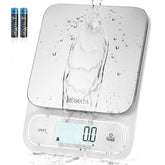 BOMATA waterproof IPX6 scale front view for precise daily cooking measurements.