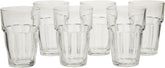 Bormioli Rocco Rock Bar stackable cooler glass with 21.75 oz capacity for cold drinks