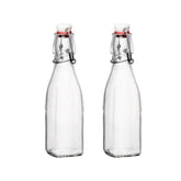Bormioli Rocco Swing Top bottle front view 8.5 oz for dressings.