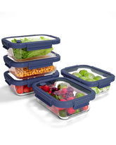 BOROHOUSE borosilicate glass container with 35.2oz capacity for meal prep and leftovers