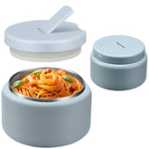 BOSEDSANG Soup Thermo blue wide-mouth keeps kids' meals warm for hours.