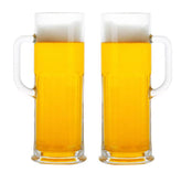 BothEarn long beer mug 21oz offers comfortable grip and generous pours.
