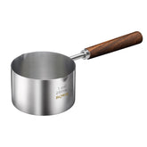 BQWII stainless steel mini pot with butter-warmer pour spouts for smooth transfer