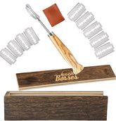 Bread Bosses lame with a comfortable handle grip for precise sourdough scoring.