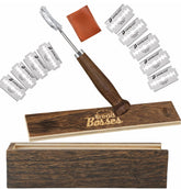 Bread Bosses lame close-up shows a sharp blade for precise dough scoring.