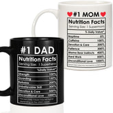 Breezy Valley Mom Dad Mug Set front view, ideal gift for holidays