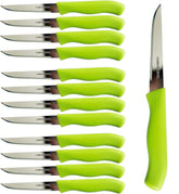 Brenium paring-garnishing knife 12-piece set enables precise garnishing and peeling.