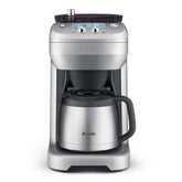 Breville BDC650BSS front view with built-in grinder for fresher coffee at home.