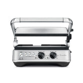 Breville BGR700BSS open flat surface provides 240 sq in of grilling room for steaks and burgers
