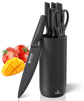Brewin complete knife set with 8-inch chef knife for precise slicing and daily meals.