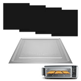 Brikinte Ninja SP101 liners 4-pack in action to prevent mess during air frying