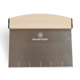 Brod & Taylor bench knife with 6x5.25 surface for efficient dough handling