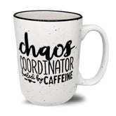 Brooke & Jess Designs chaos coordinator mug front view for daily caffeine ritual