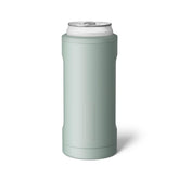 BrüMate Hopsulator Slim front view; insulated cooler keeps 12oz slim cans cold.