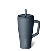 BrüMate Era 30 oz Nightfall Blue with handle for spill-free on-the-go sipping.