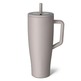 BrüMate Era 40 oz tumbler with handle and straw, leakproof on-the-go sipping.