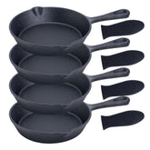 Bruntmor mini skillets viewed side by side for precise portions and even heating.