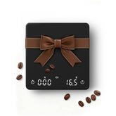 Bucanim rechargeable coffee scale with auto timing for precise pour-over measurements