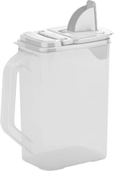 Buddeez kitchen pantry container with easy grip handle for mess-free pouring
