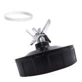 Buecmue 7-fin bottom blade assembly for Ninja blenders enhances blending consistency.