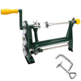 BuleVina hand crank orange twist peeler in action for quick citrus prep