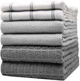 Bumble Towels Premium Kitchen Towels flat texture for quick absorbency on dishes.