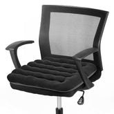 BUYUE Good Support chair cushion velvet top for comfortable desk seating.