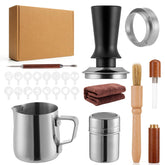 BVRAIB espresso tamper with 51mm base delivers consistent tamping at home